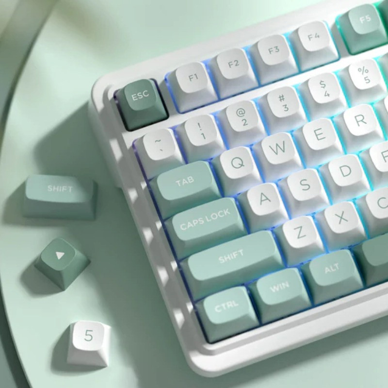 Clavier Gamer Mécanique Redragon K719 Galatin Pro RGB Blanc & Vert en Tunisie