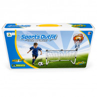 Set Sport 2 en 1 Football & Basketball F181 Blanc en Tuisie