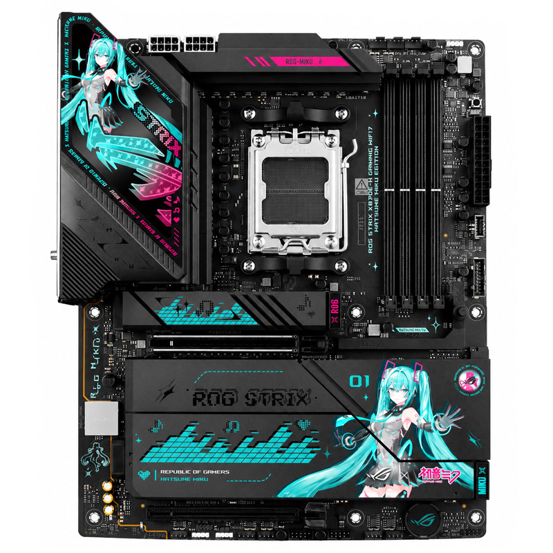 Carte Mère Asus ROG Strix X870E-H Gaming Miku AM5 DDR5 en Tunisie