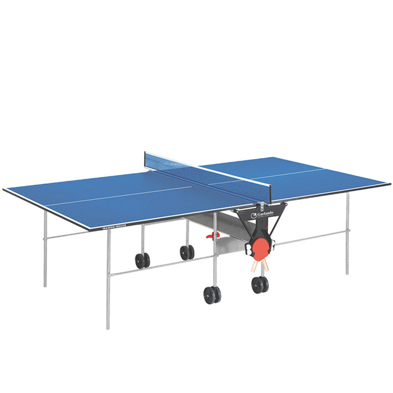 Table De Tennis Garlando C-113I Pour Entraînement Intérieur Bleu en Tunisie