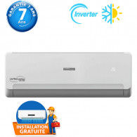 Climatiseur Maxwell 12000 BTU Inverter Ultra Tropical Chaud Froid Blanc