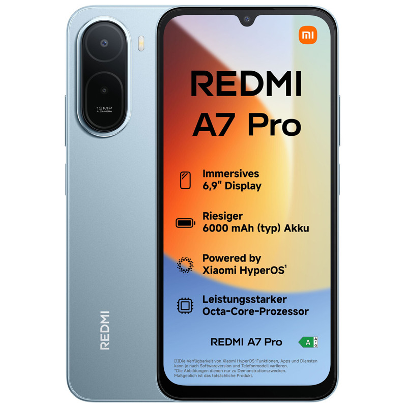 Redmi A7 Pro 4Go 64Go Bleu en Tunisie