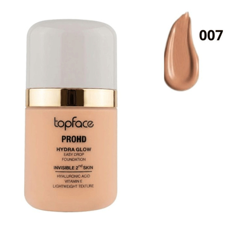 Topface Fond de Teint Prohd Hydra Glow Easy Drop 007 en Tunisie