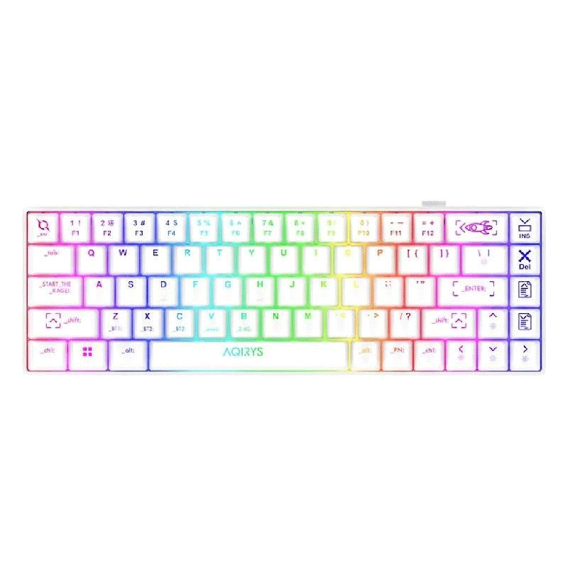 Clavier Gamer Mécanique Aqirys Mira 2.0 Blanc en Tunisie