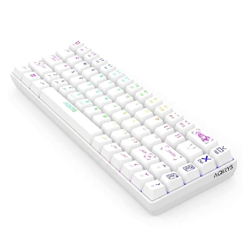 Clavier Gamer Mécanique Aqirys Mira 2.0 Blanc en Tunisie