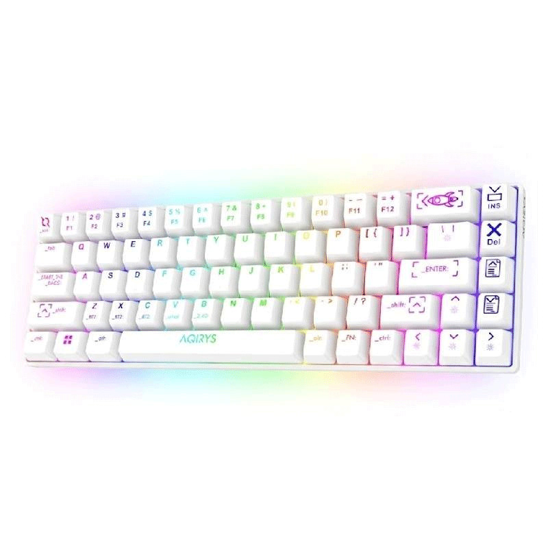 Clavier Gamer Mécanique Aqirys Mira 2.0 Blanc en Tunisie
