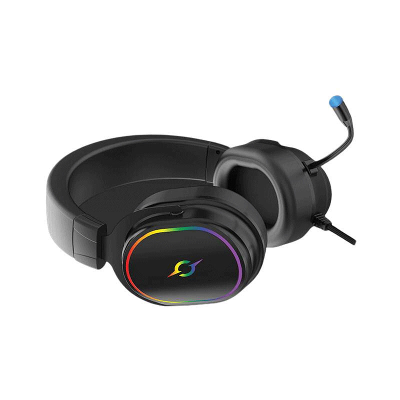 Micro Casque Gamer Filaire Aqirys Altair RGB Noir en Tunisie