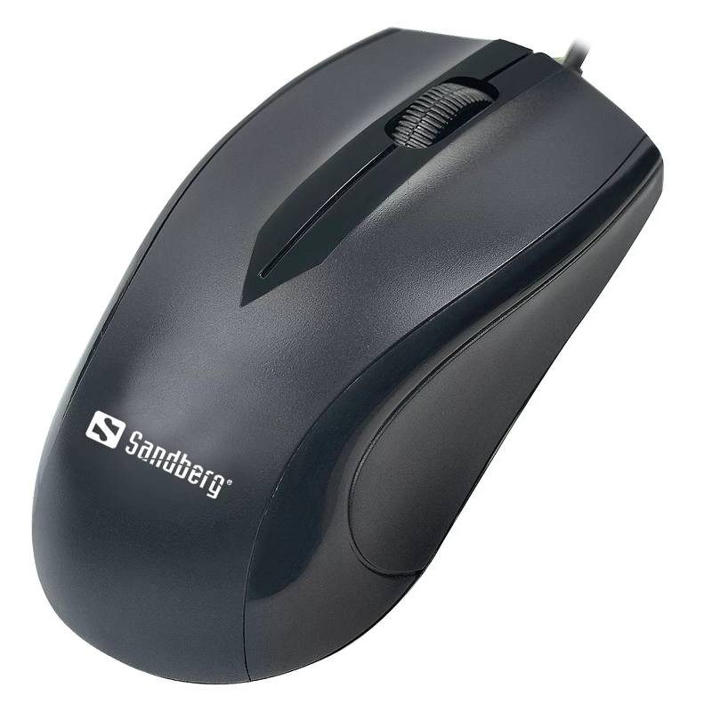 Souris Filaire Sandberg 631-01 USB-C 3D Noir en Tunisiei