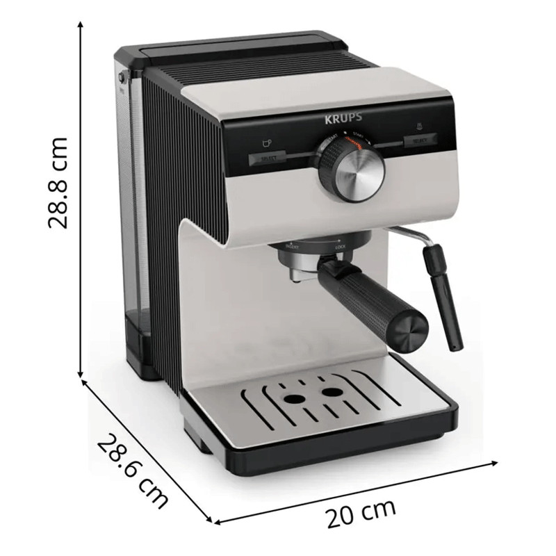 Machine à Café Krups Authentic XP381B10 2L 1140W Noir en Tunisie