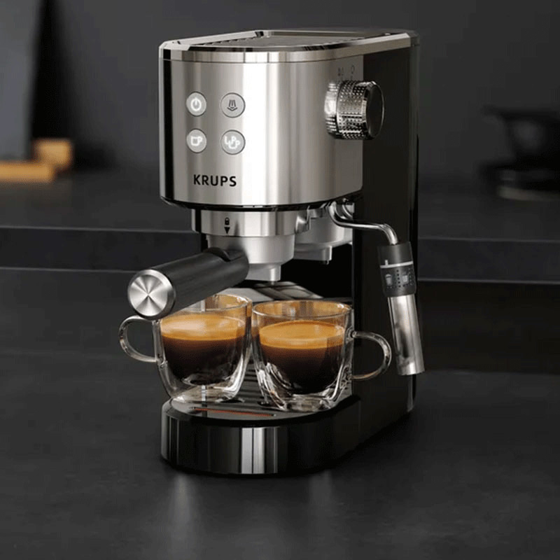 Machine à Café Krups Virtuoso+ XP444C10 1L 1350W Noir en Tunisie