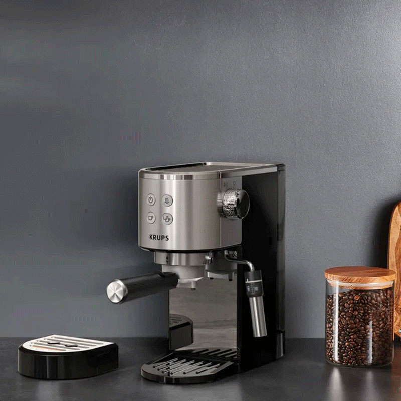 Machine à Café Krups Virtuoso+ XP444C10 1L 1350W Noir en Tunisie