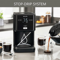Machine à Café Krups Smart'N Light 1.25L 1000W Noir en Tunisie