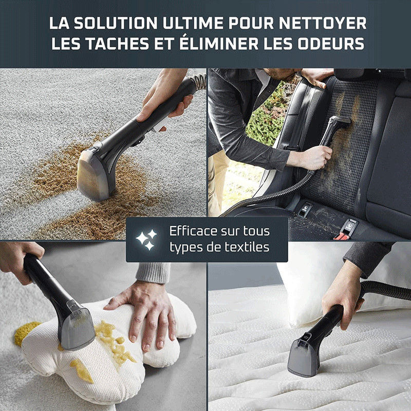 Shampouineuse Nettoyeur De Tapis Et Tissu Rowenta IN5020F0 750W Noir en Tunisie
