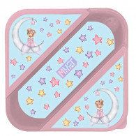 Kit Lunch Box Et Bouteille D'eau Must Team Night Fairy Bleu En Tunisie