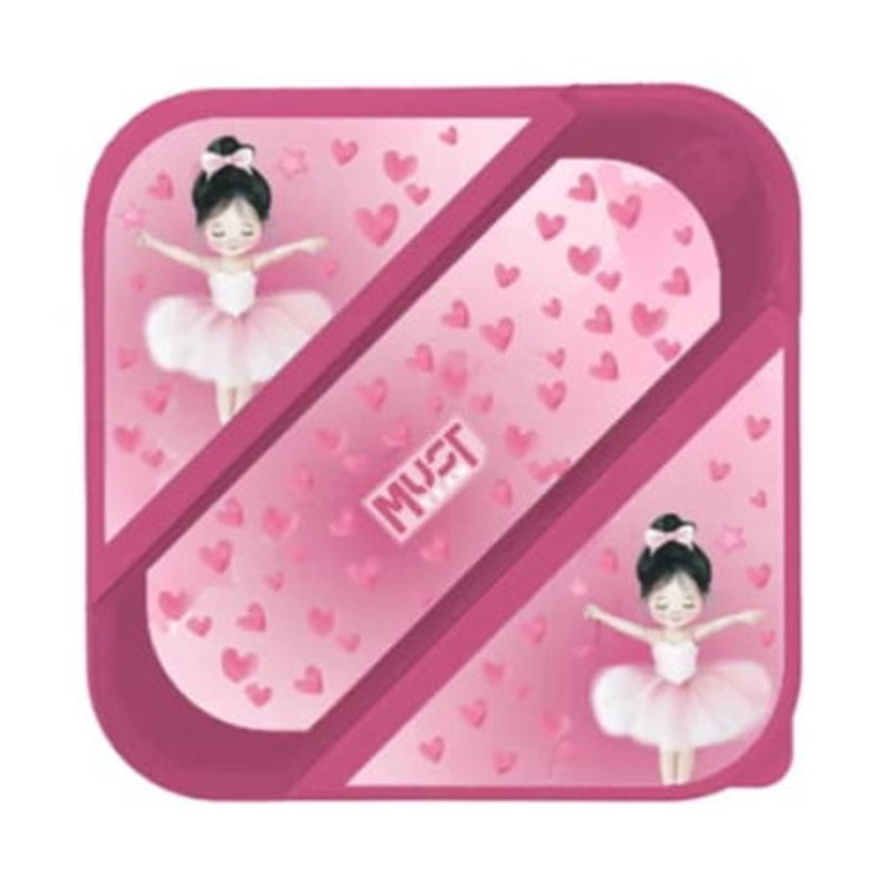 Kit Lunch Box Et Bouteille D'eau Must Team Ballerine Rose En Tunisie