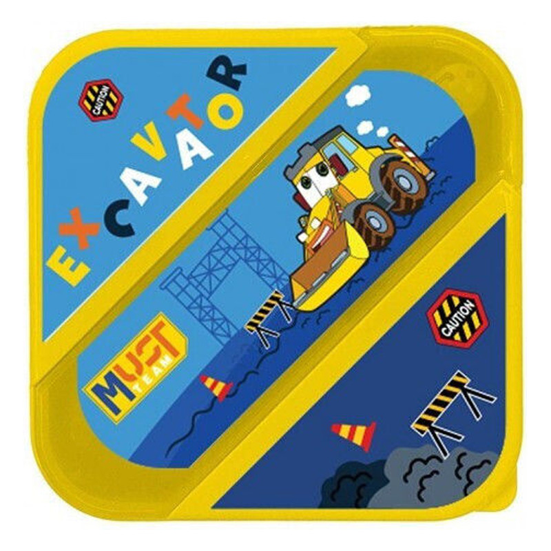 Kit Lunch Box Et Bouteille D'eau Must Team Excavator Bleu En Tunisie