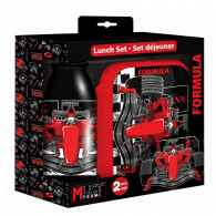 Kit Lunch Box Et Bouteille D'eau Must Team Formula Noir En Tunisie