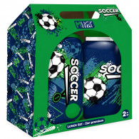 Kit Lunch Box Et Bouteille D'eau Must Team Soccer Vert en Tunisie