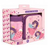 Kit Lunch Box Et Bouteille D'eau Must Team Star Violet En Tunisie