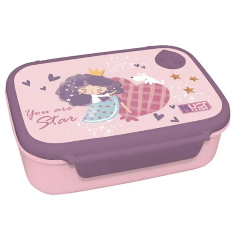 Kit Lunch Box Et Bouteille D'eau Must Team Star Violet En Tunisie
