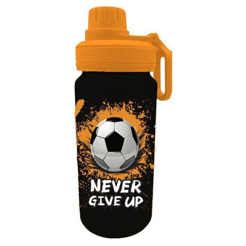 Kit Lunch Box Et Bouteille D'eau Must Team Never Give Up Noir