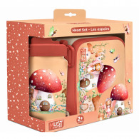 Kit Lunch Box Et Bouteille D'eau Must Team Fairy Corail En Tunisie