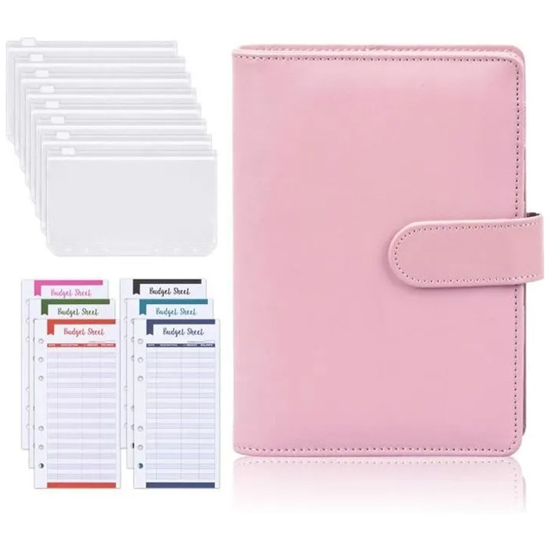 Classeur de Budget A6 + Enveloppe Rose En Tunisie