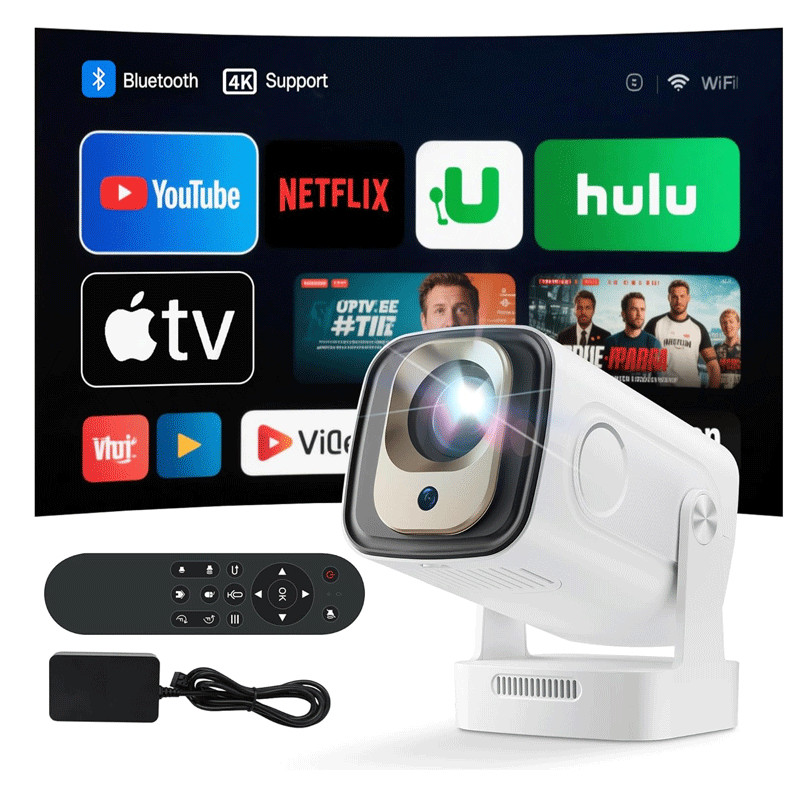 Vidéo Projecteur HY260PRO UHD Wifi Blanc en Tunisie
