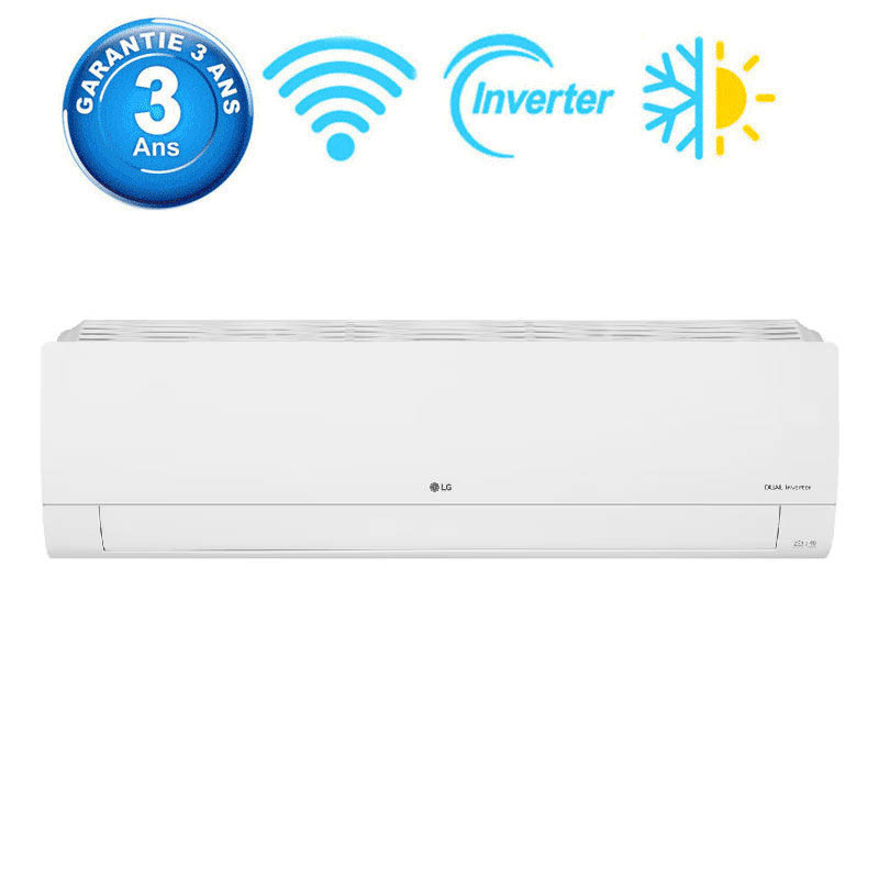 Climatiseur LG DualCool Think 36000 BTU Inverter Tropicalisé Chaud Froid Blanc en Tunisie