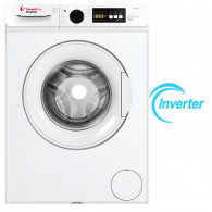 Machine à Laver Frontale Smart Line SLF610W Inverter 6Kg Blanc en Tunisiie