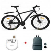 Bicyclette Best Bike M26 26" Gris