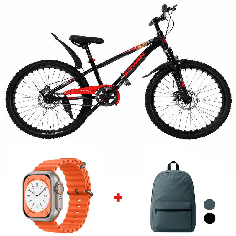 Bicyclette Adulte Best Bike B-20 20" Noir & Rouge En Tunisie