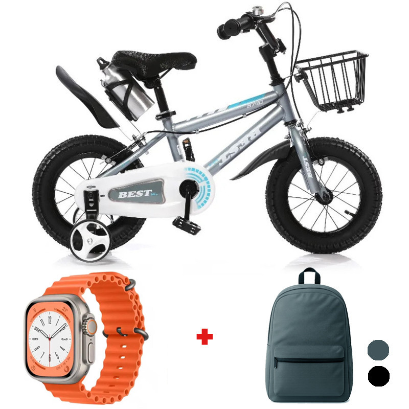 Vélo Enfant Best Bike 16″ Gris En Tunisie