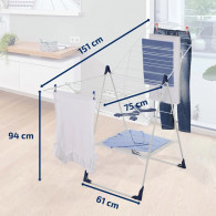 Sèche Linge Leifheit Classic 250 Flex Blanc En Tunisie