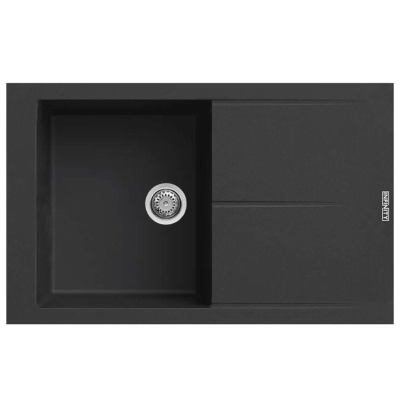 Évier De Cuisine Infinity 86 Ego 1 Bac 50Cm Noir en Tunisie
