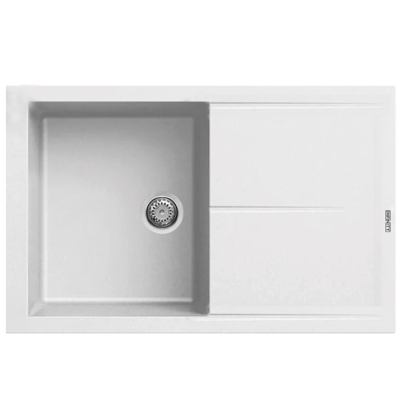 Évier De Cuisine Infinity 86 Ego 1 Bac 50Cm Blanc en Tunisie
