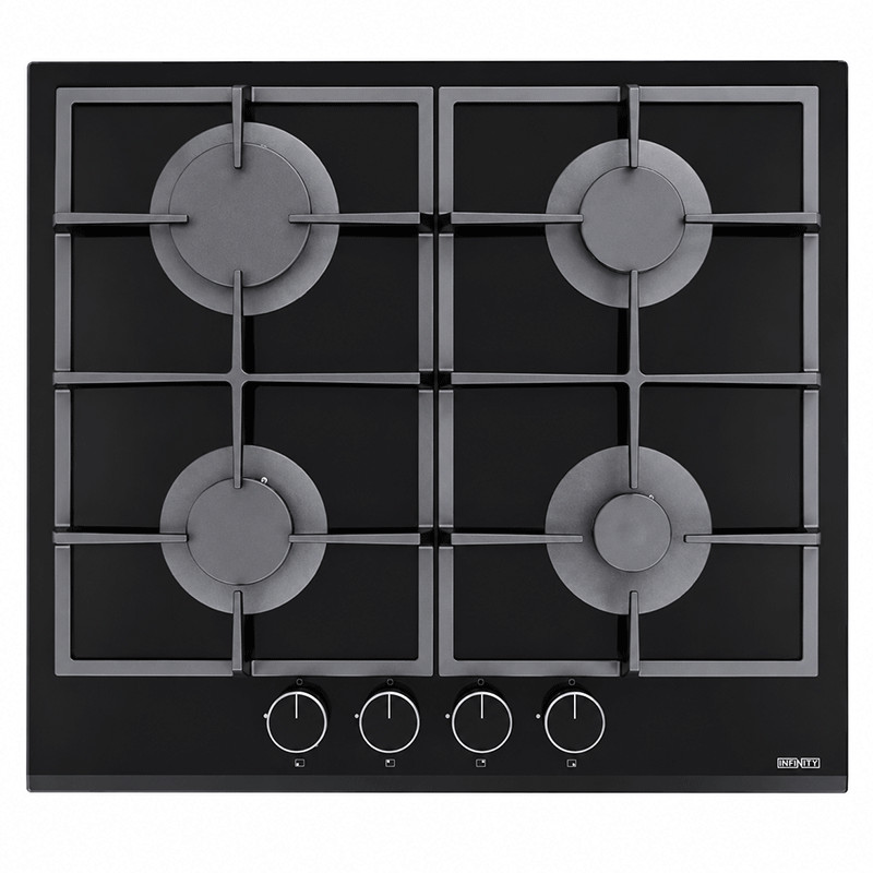 Plaque de Cuisson Encastrable Infinity H6002P07B 4 Feux 60Cm Noir en Tunisie