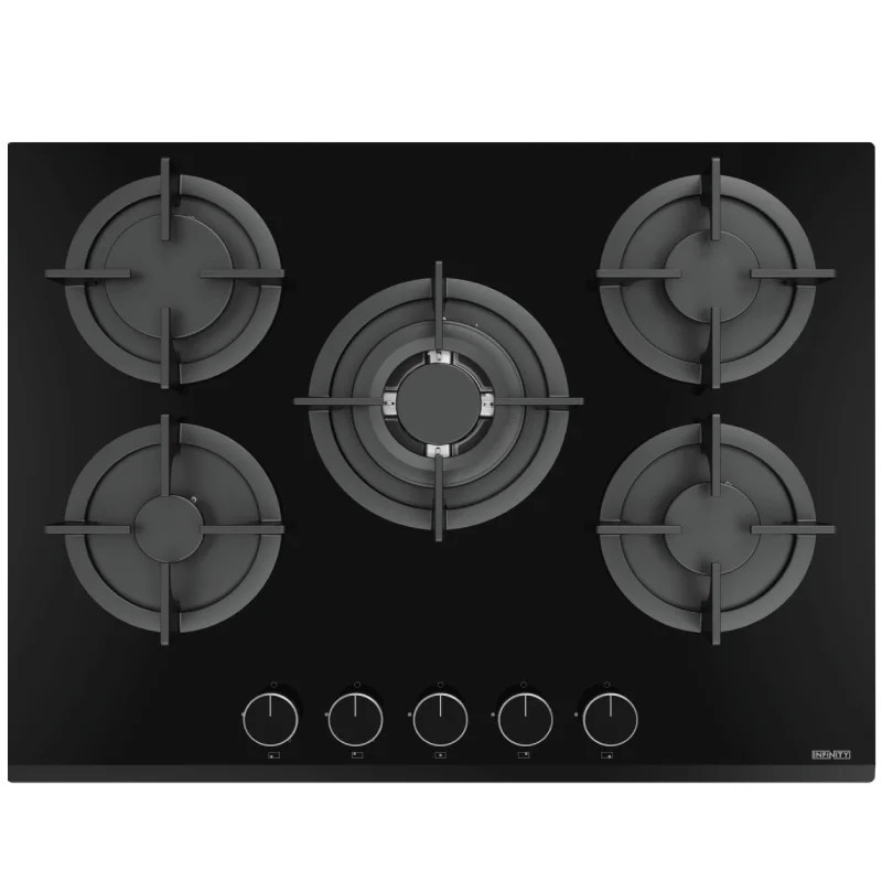 Plaque de Cuisson Encastrable Infinity H7010P30B 5 Feux 70Cm Noir en Tunisie