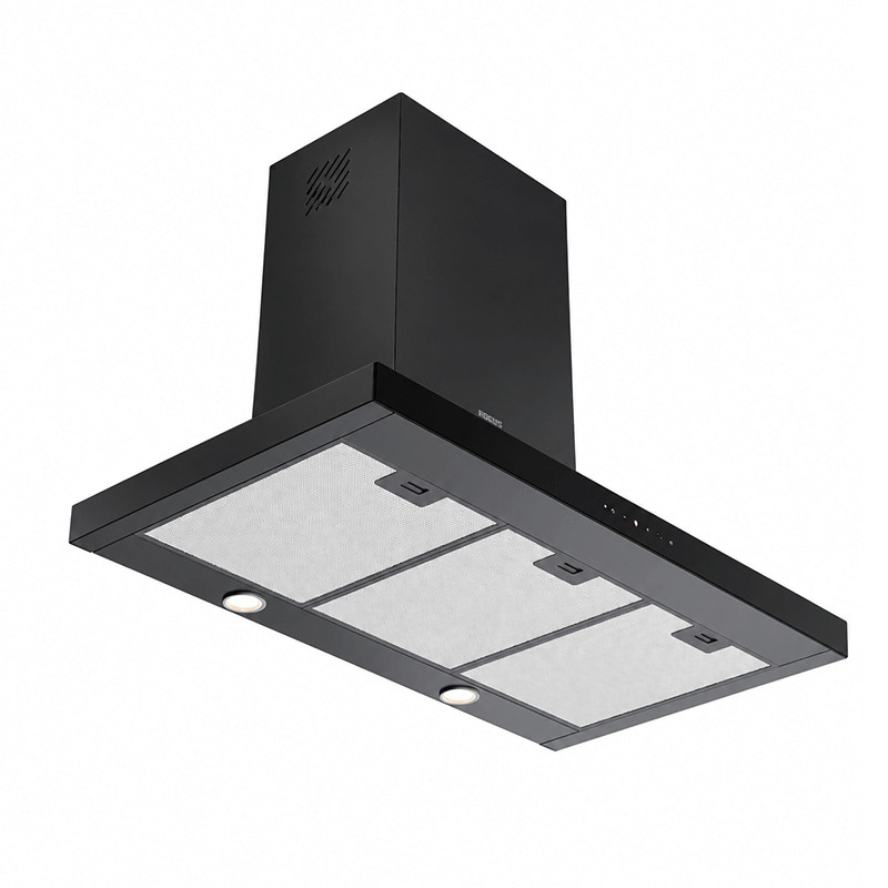 Hotte Décorative Infinity AGT2023-90B 90Cm Noir en Tunisie