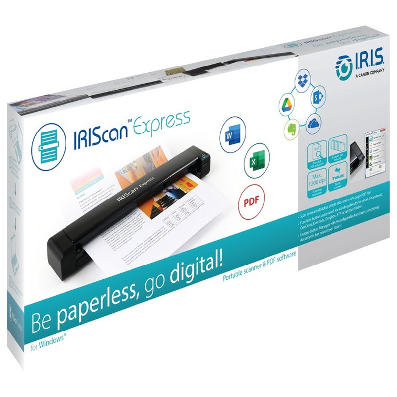 Scanner Portable IRIScan 458510 Express 4 A4 Noir en Tunisie