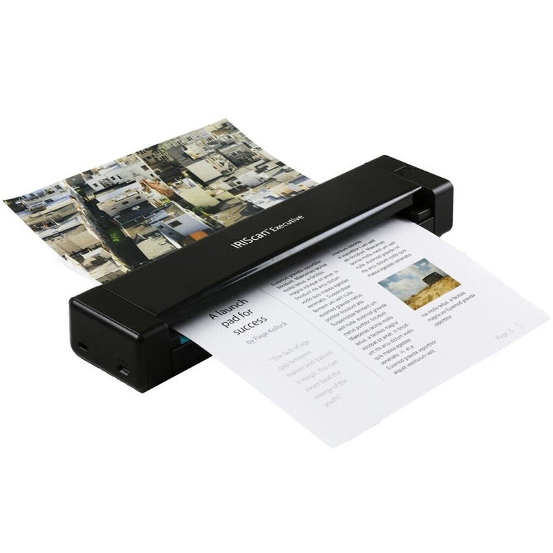 Scanner Portable IRIScan 458737 Executive 4 Duplex A4 Noir En Tunisie