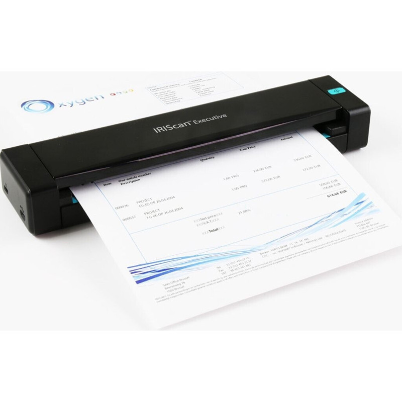 Scanner Portable IRIScan 458737 Executive 4 Duplex A4 Noir En Tunisie