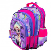 Sac à Dos Scolaire S20271 Neiges Violet