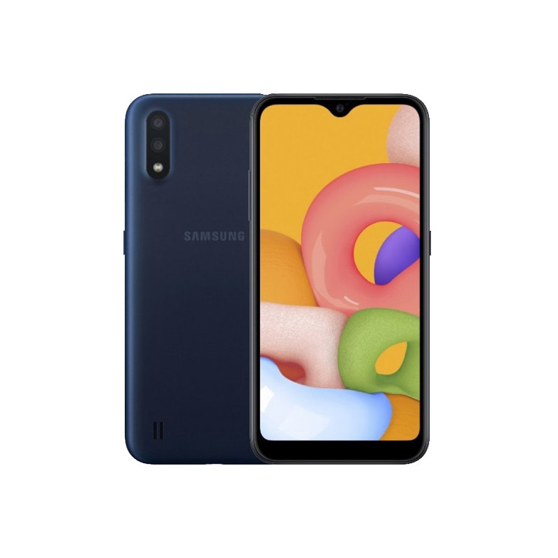Téléphone Portable Samsung Galaxy A01 4G / 16Go / 2Go / Double SIM - Bleu Téléphone Portable Samsung Galaxy A01 4G / 16Go / 2Go / Double SIM - Bleu