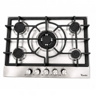 Plaque de Cuisson Condor CT-7780-05 5 Feux 70Cm Inox en Tunisie