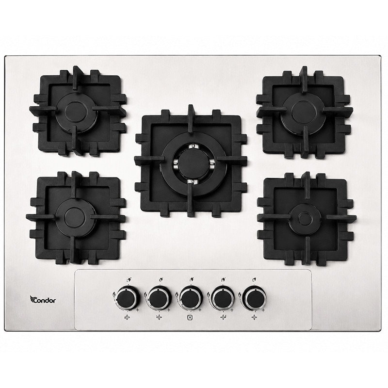 Plaque de Cuisson Condor HIXF-227550W 5 Feux 75Cm Inox en Tunisie