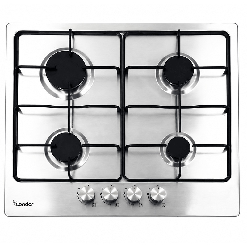 Plaque de Cuisson Condor CT-6620 4 Feux 60Cm Inox en Tunisie