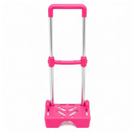 Chariot Scolaire Simple Pour Cartable 2 Roues Rose En Tunisie