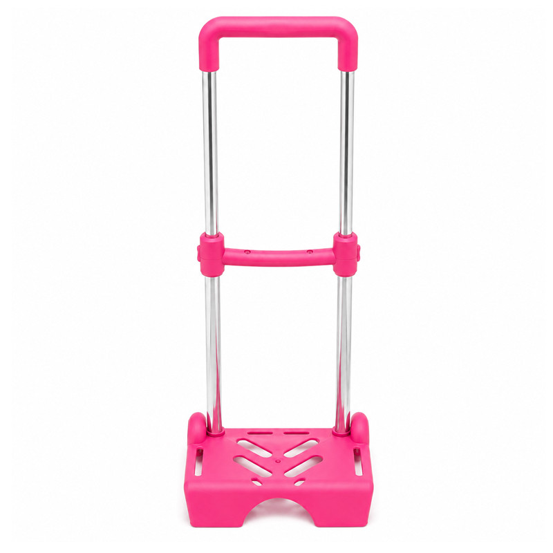 Chariot Scolaire Simple Pour Cartable 2 Roues Rose En Tunisie
