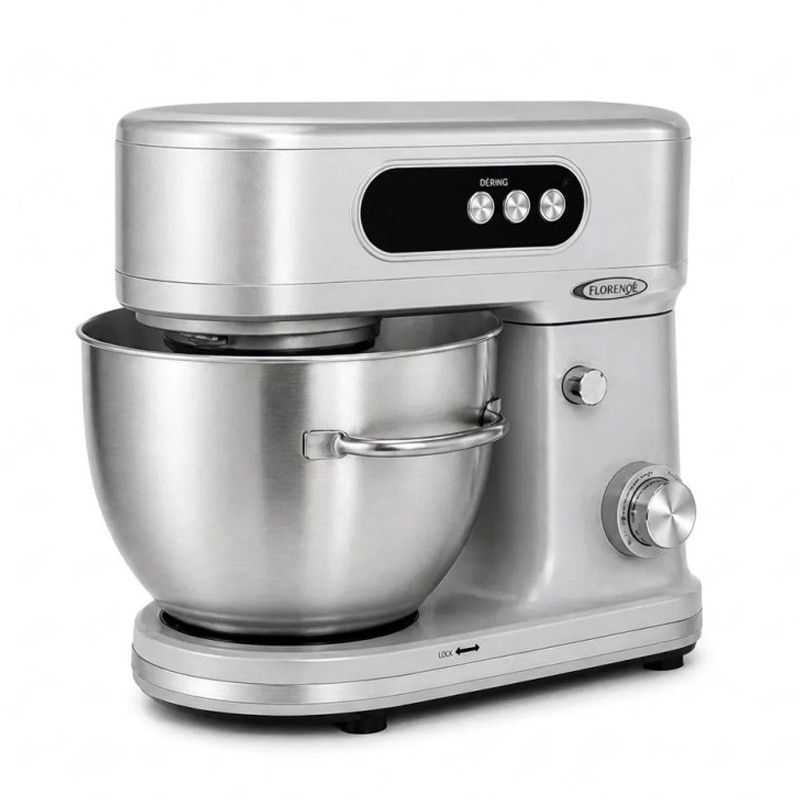 Robot Pétrin Florence SM-6451E 2000W Argent en Tunisie